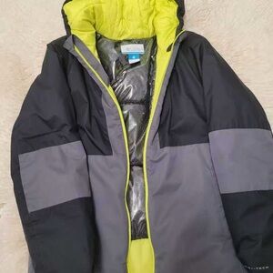 Columbia Lime and Gray Jacket